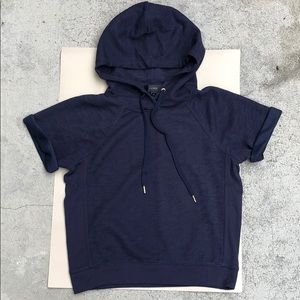 J. Crew Short Sleeve Hoodie